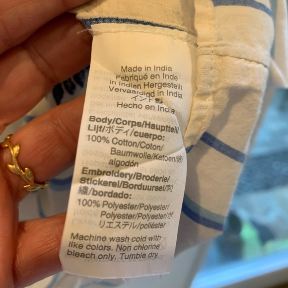 Madewell embroidered top - Picture 4 of 4